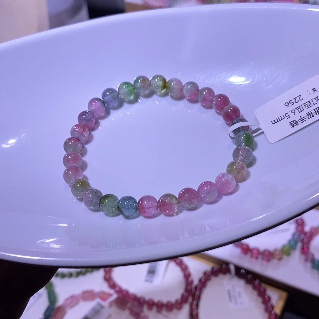 未镶嵌手链碧玺手链