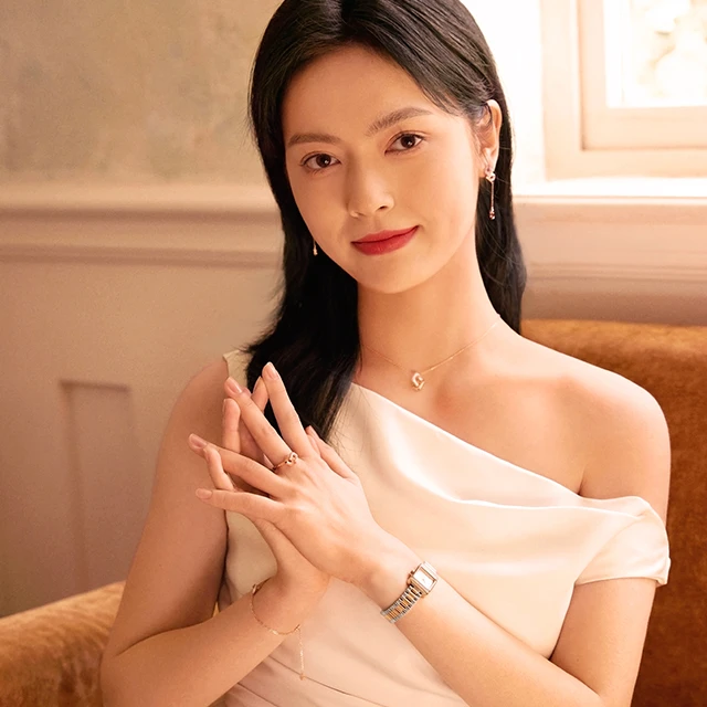 天王表尚·SHINE系列复古时尚小方块精致小巧表盘轻奢女表31579