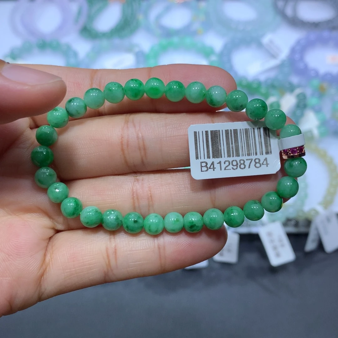 未镶嵌手链翡翠天然