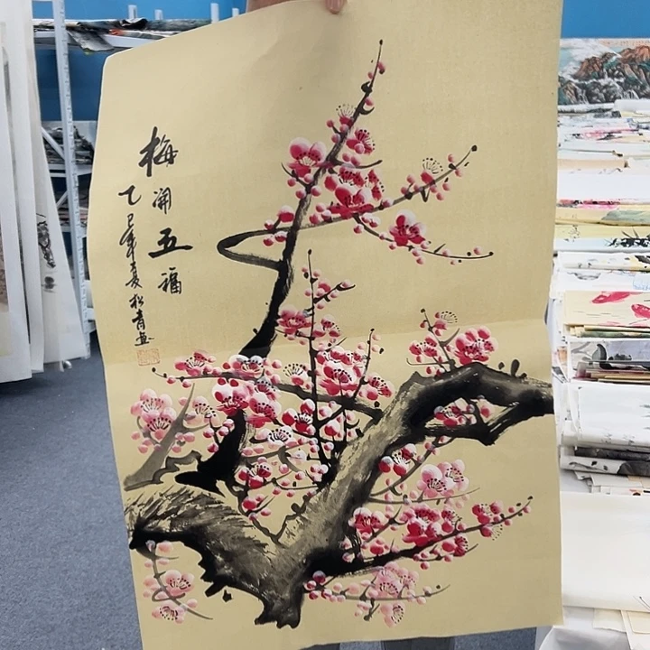 国画纯手绘作品图