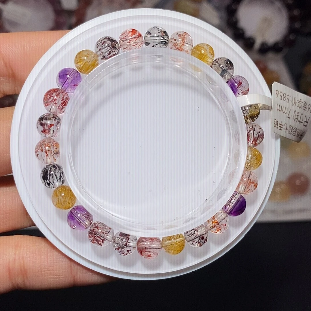 手链水晶未镶嵌彩毒液超七手链7