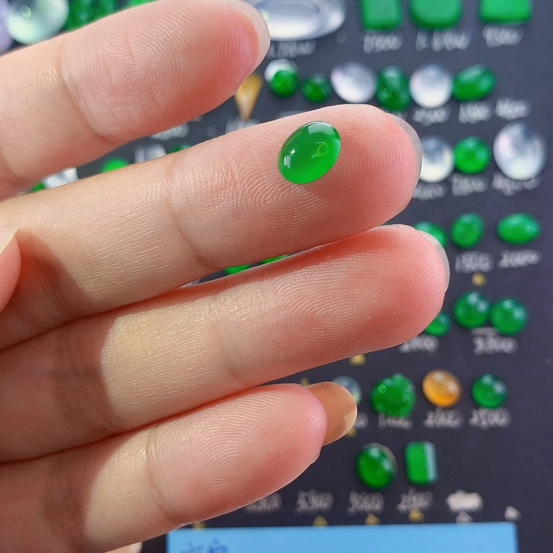 翡翠未镶嵌颈饰纯天然翡翠a货