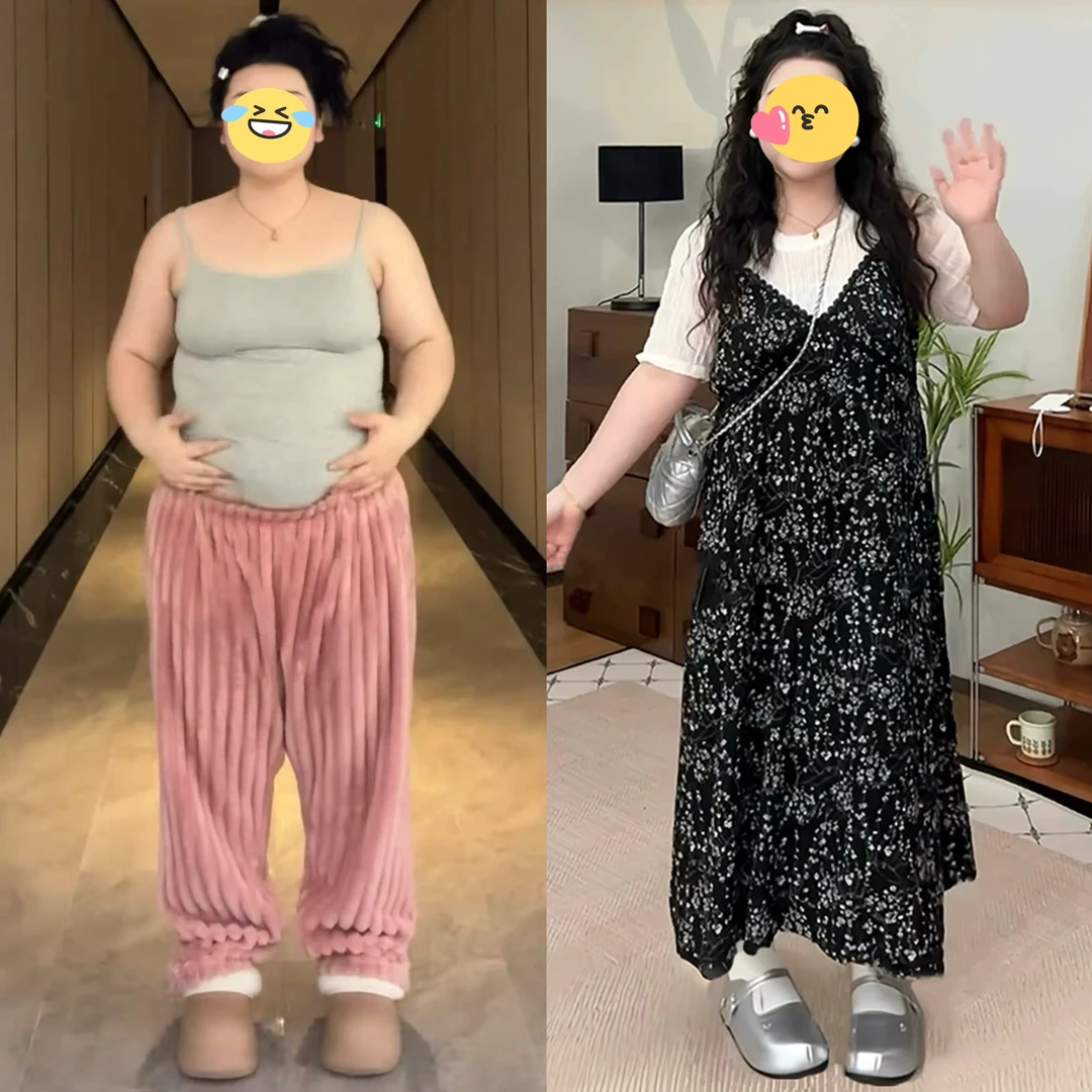 大码女装胖mm法式假两件拼接碎花短袖连衣裙2025夏季显瘦遮肉长裙