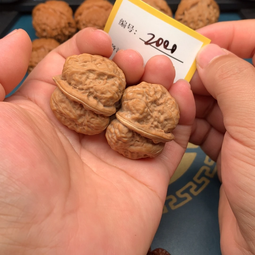 把件文玩核桃35全品蛤蟆2000