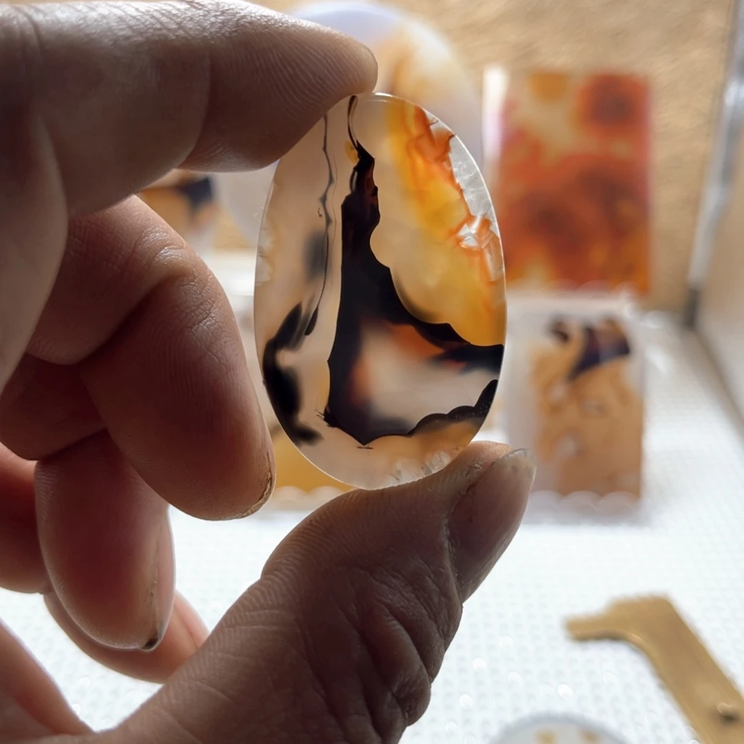 玛瑙/玉髓未镶嵌颈饰