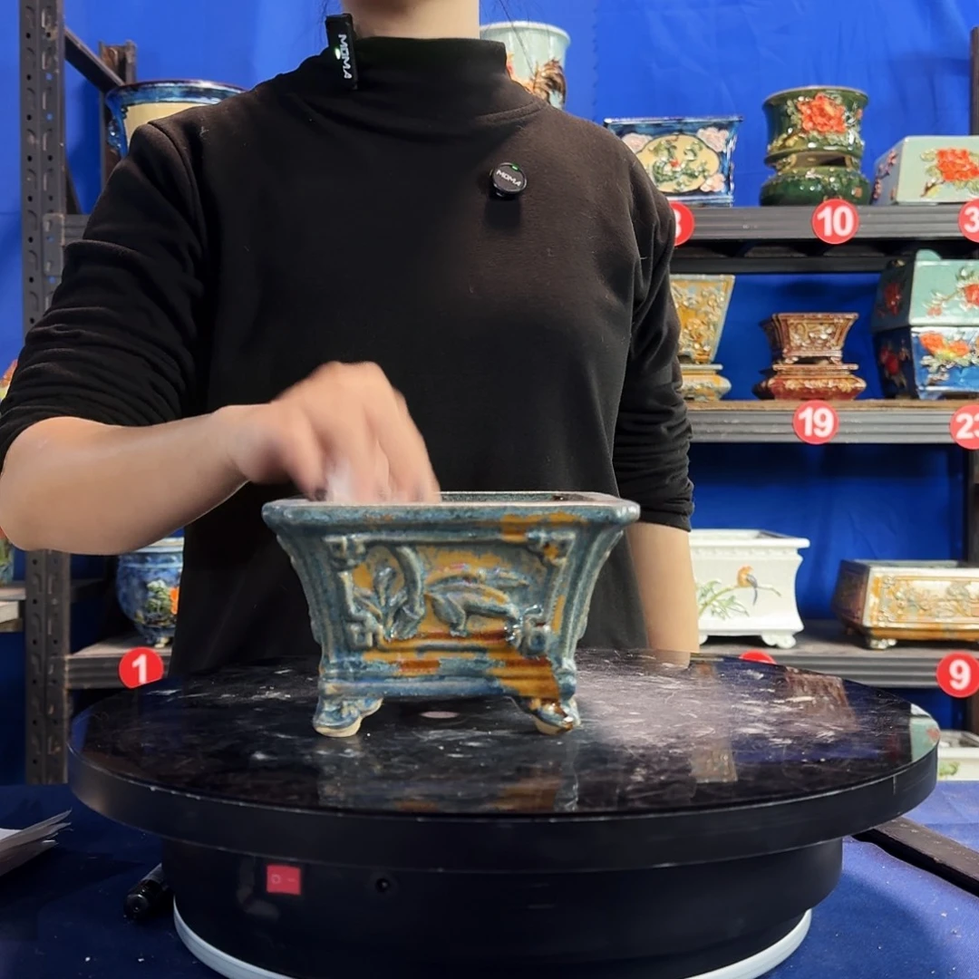 9039石湾微瑕窑变随机外口15内深8