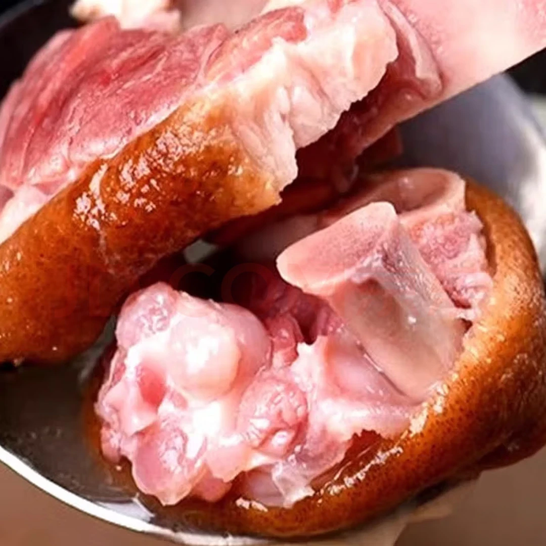 【腊猪脚猪蹄肉】农村柴火烟熏前蹄腊猪蹄膀肉断骨真空包装