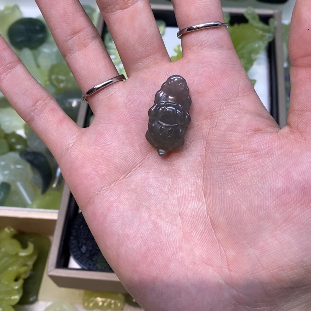 岫玉未镶嵌吊坠(不含链)两单包邮
