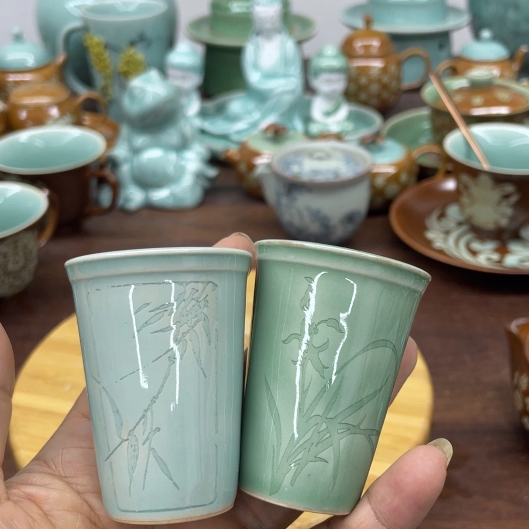 聽*.微瑕特价青瓷青瓷