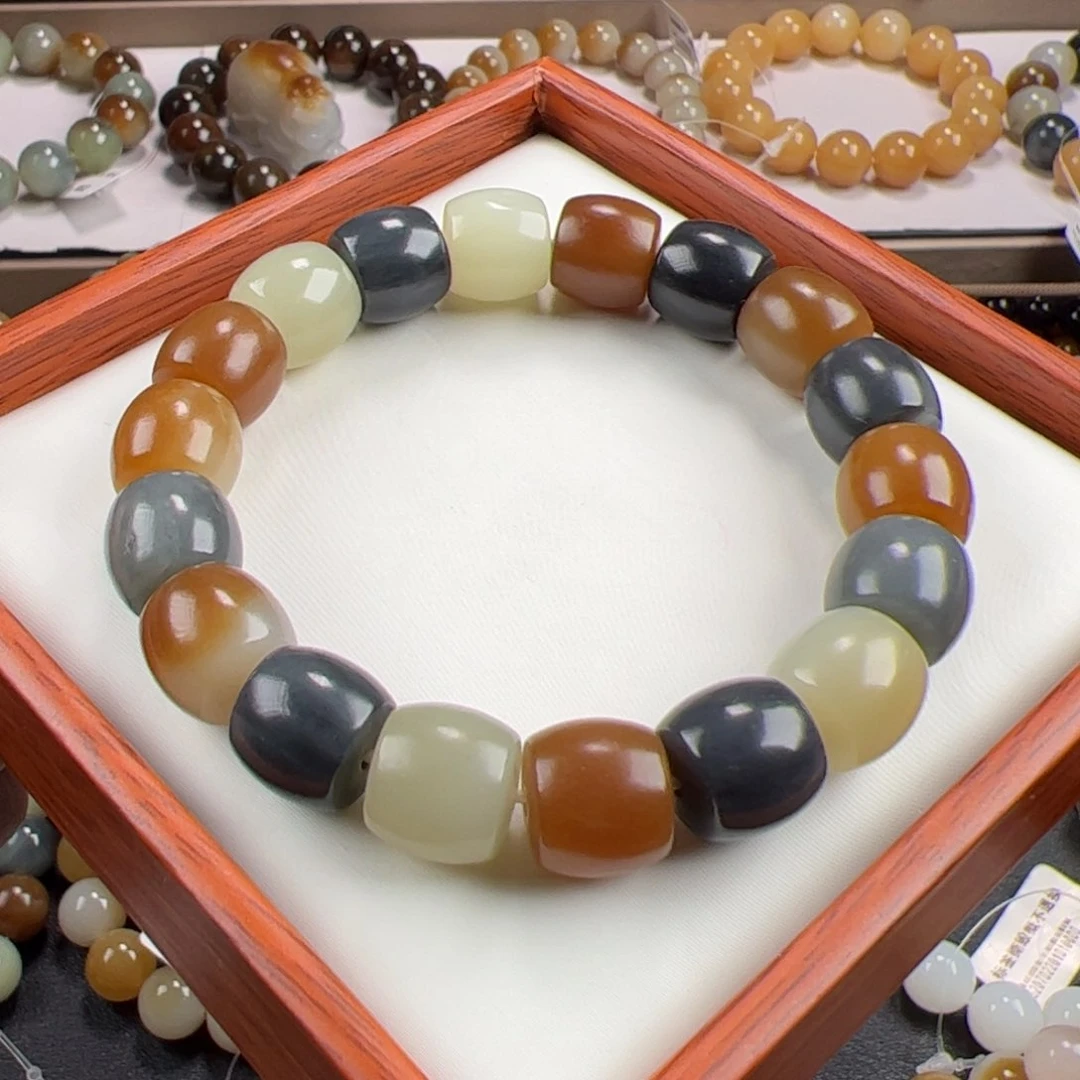 和田玉手链未镶嵌