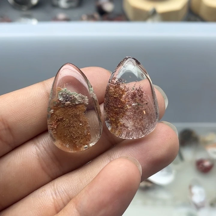 未镶嵌吊坠(赠链)水晶心*