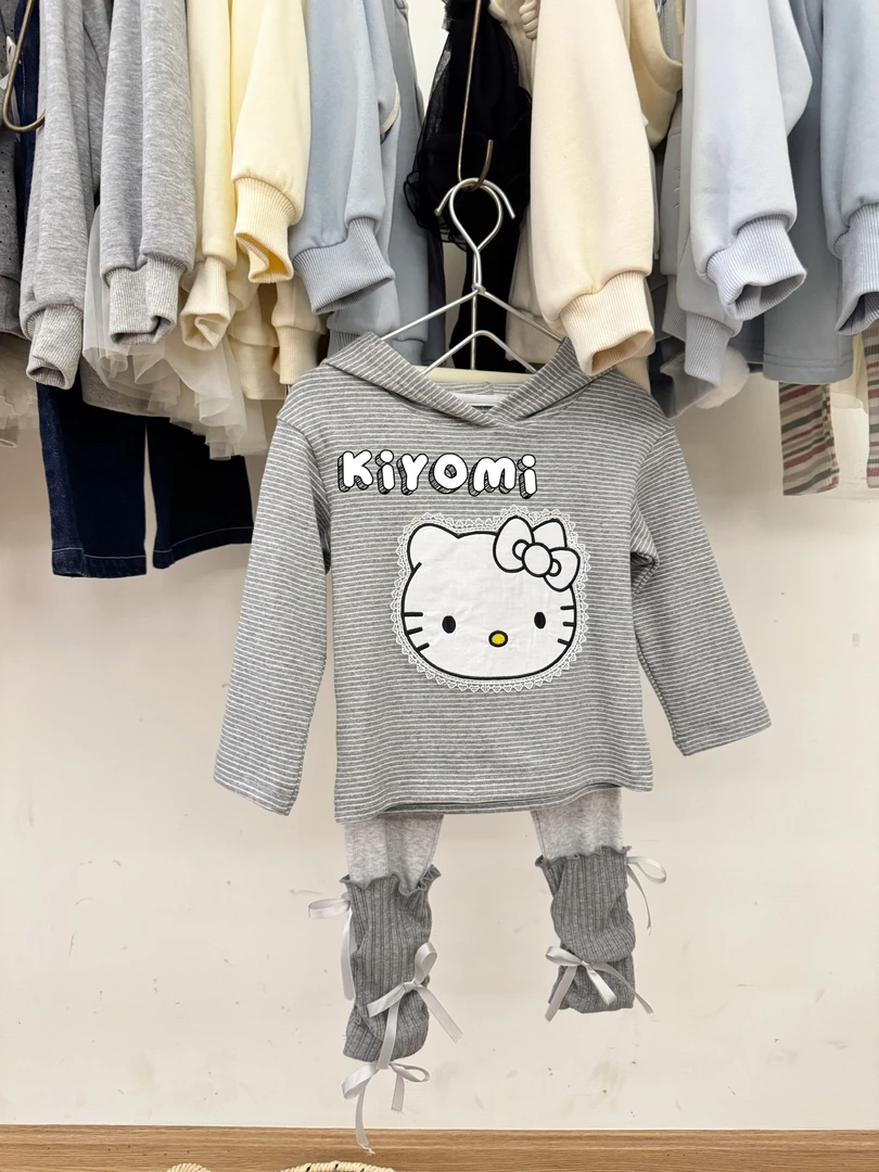 【铁锤甄选】女童kt上衣32182＋拼接打底裤22293