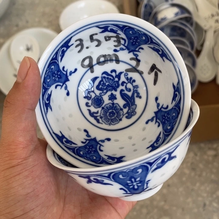 碗景德镇高温细白瓷餐具