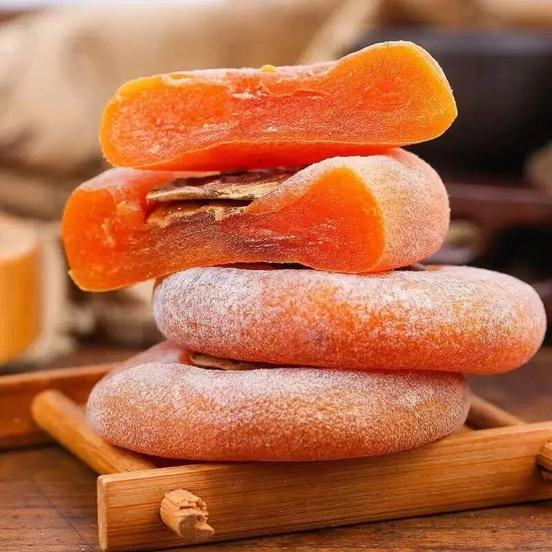 【到手二斤】冷冻保存流心柿饼软糯香甜休闲零食