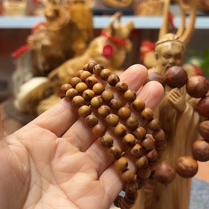 柏木把件崖柏摆件