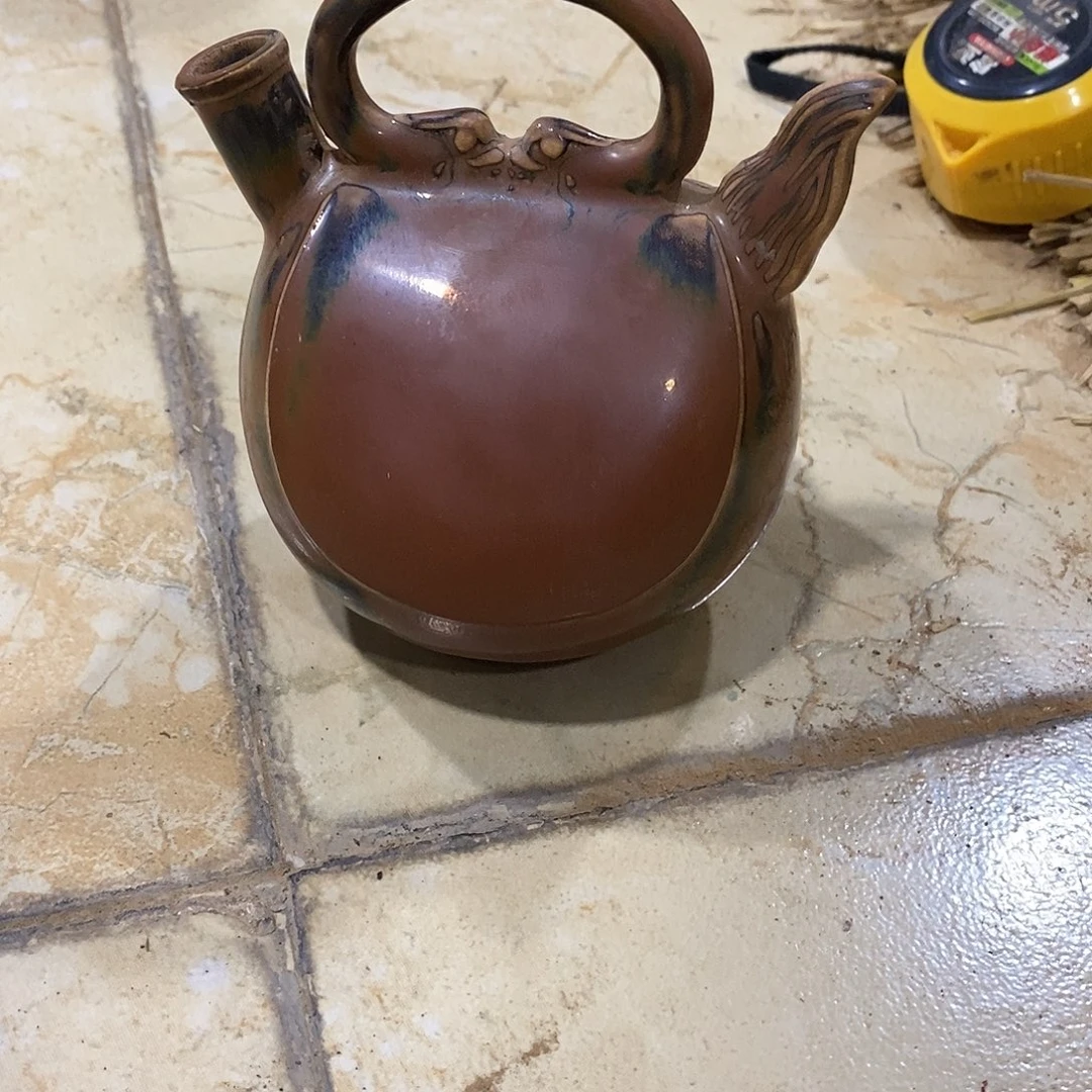 定窑的一个皮囊壶