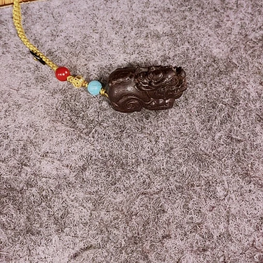 花梨木类厚**物小叶紫檀手把件