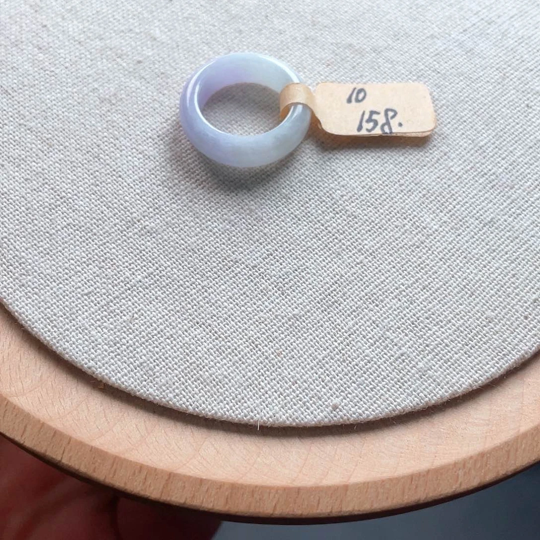 翡翠戒指未镶嵌兰*10 号港 10