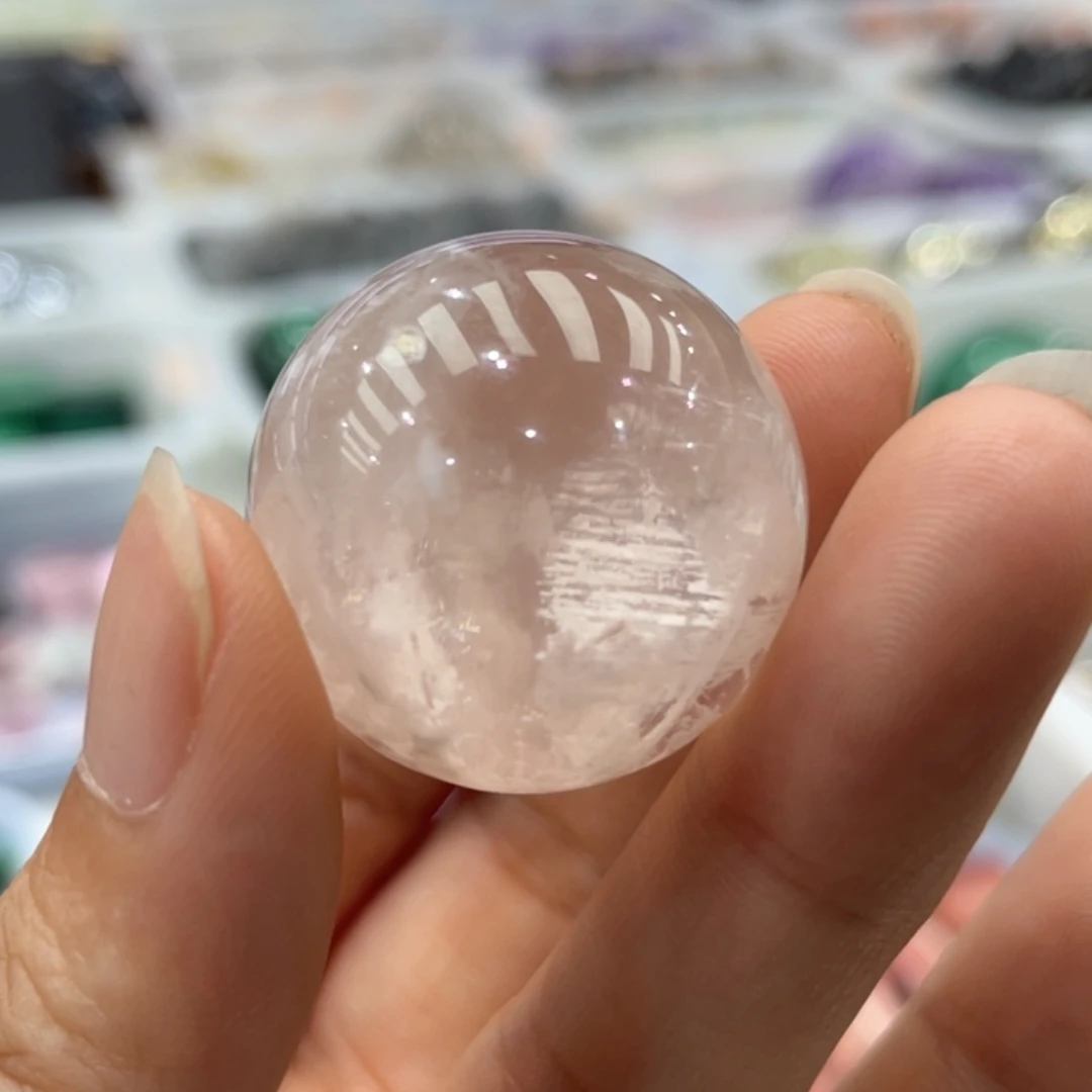 水晶珠宝半成品未镶嵌雪花幽灵