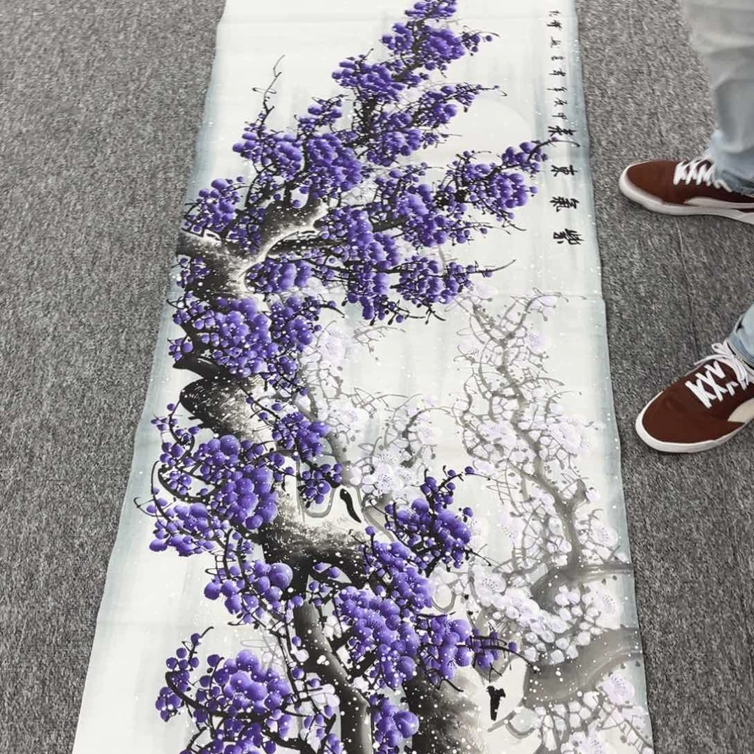 国画纯手绘字画宣纸