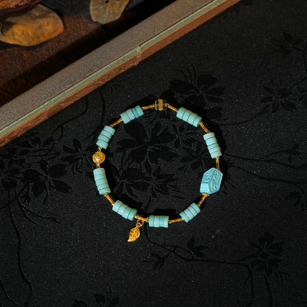 左边婷姐丨绿松石手串（B1515）