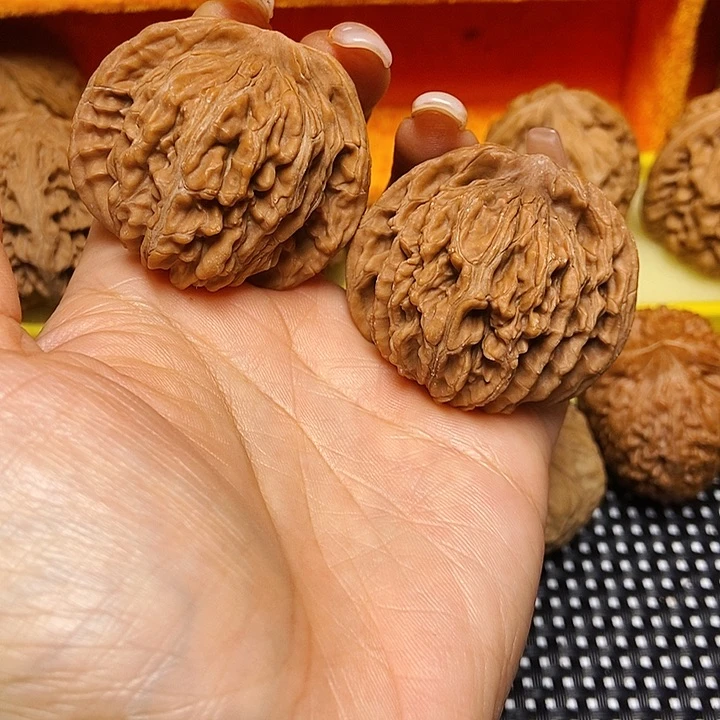 吊坠文玩核桃四座楼狮子头