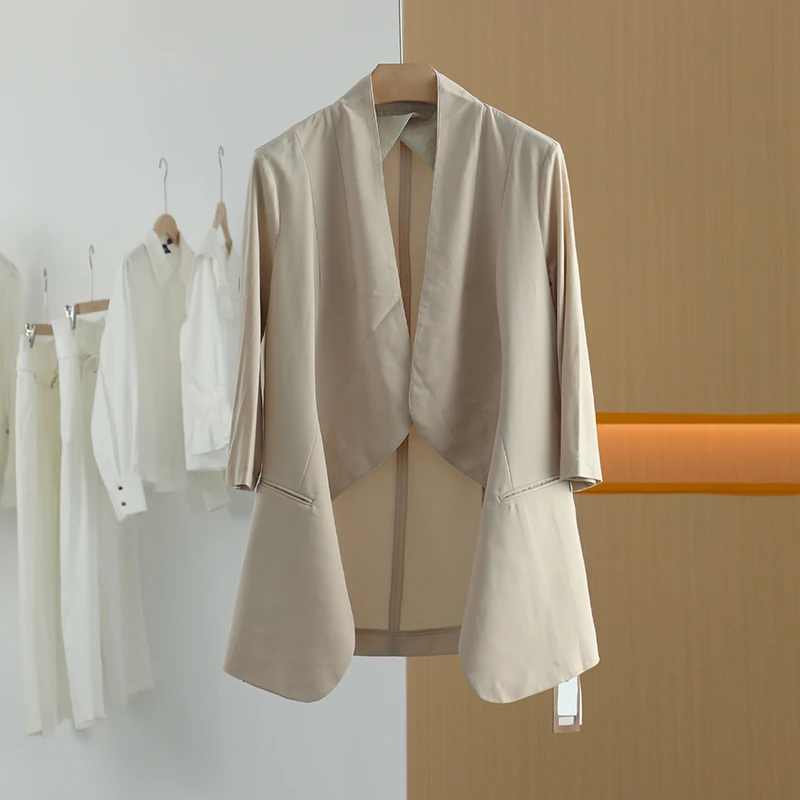 【唐长老自营】货号Y0868女装春秋新款简约通勤外套YL