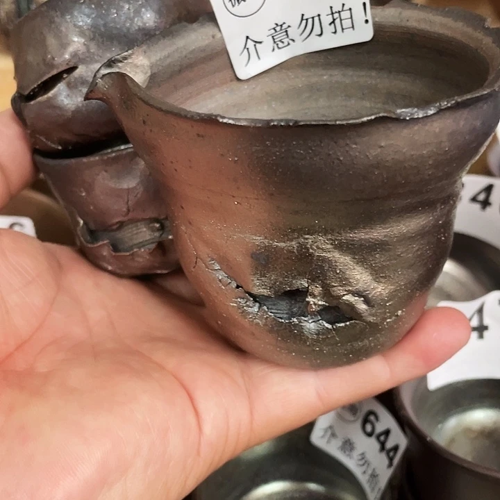 如***意杯子柴烧纯手工635