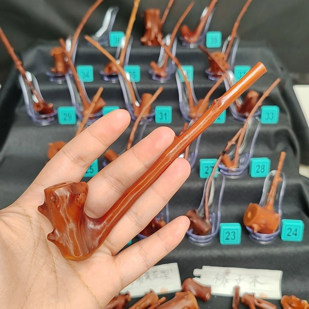 删***录贵州檬子木烟斗一物一拍