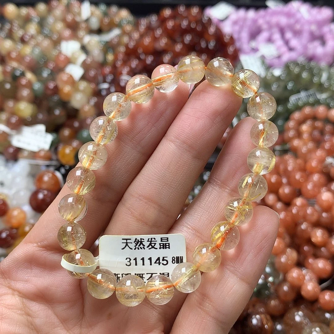 水晶手链未镶嵌，，，