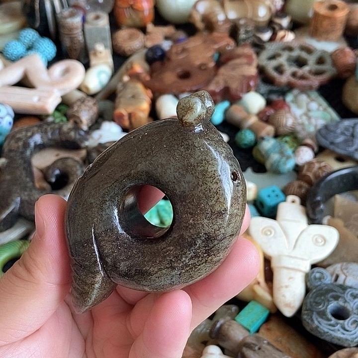 和田玉未镶嵌颈饰151