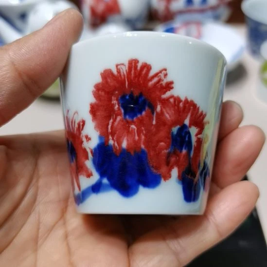 灭***5杯张学鸿老师青花釉里红