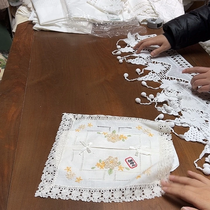 毛绒亚麻棉148橘色