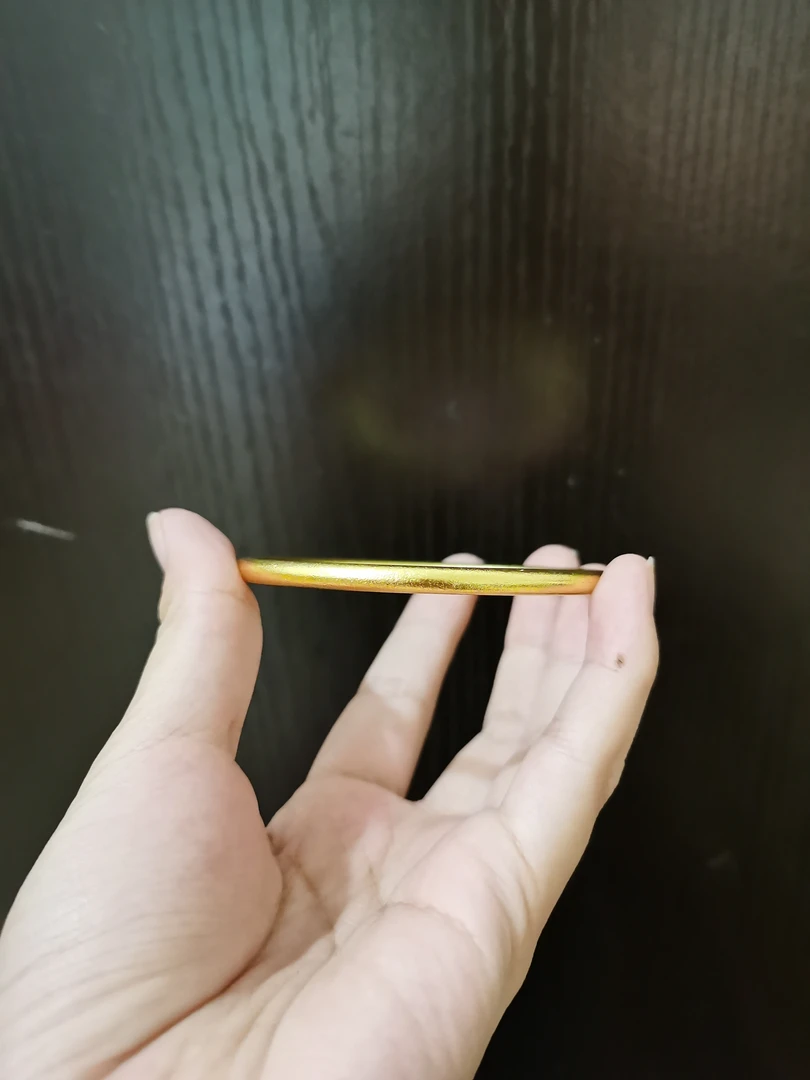 S44-中缅贸易素面古法手镯