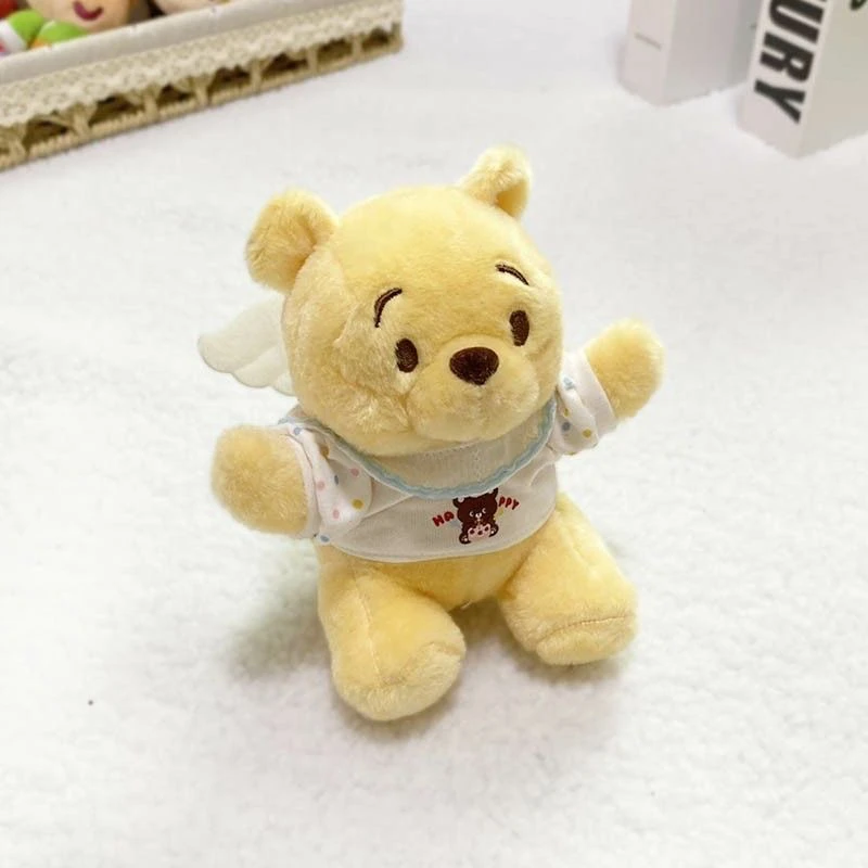 天使噗噗小熊公仔摆件可爱超萌毛绒玩具送女友礼物520礼物