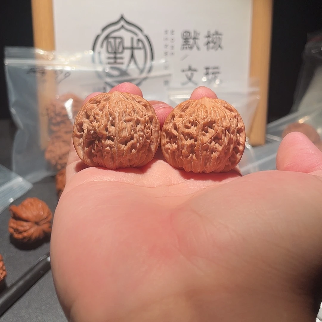吊坠文玩核桃36全品磨盘
