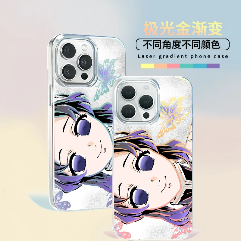 蝴蝶忍适用于苹果vivo华为oppo小米iPhone16创意防摔手机壳