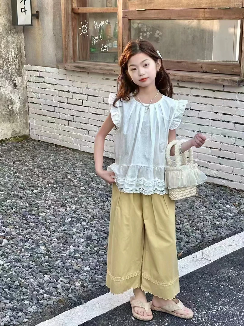 06韩系套装夏款中童120-150