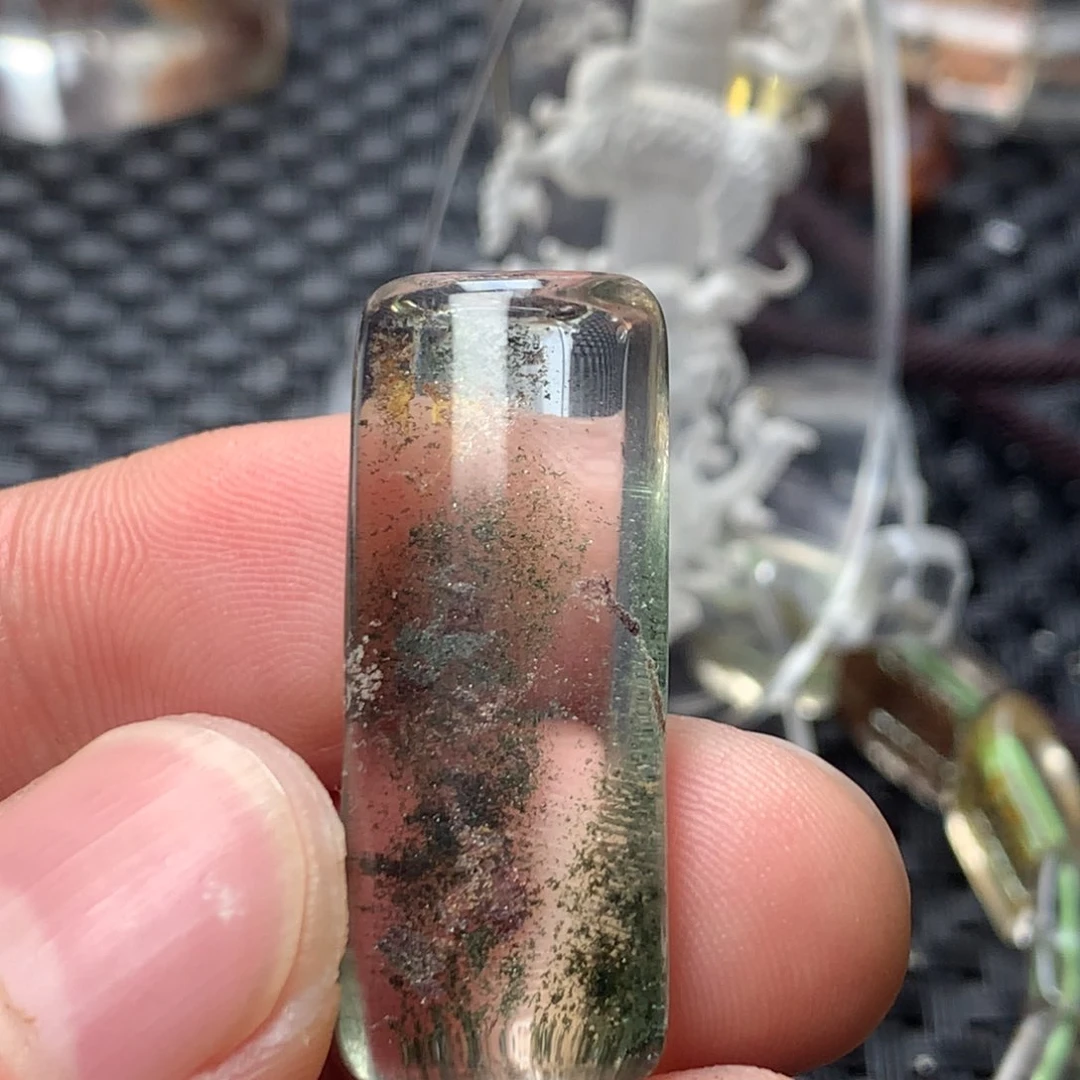 水晶颈饰未镶嵌?*天然水晶项链搭配