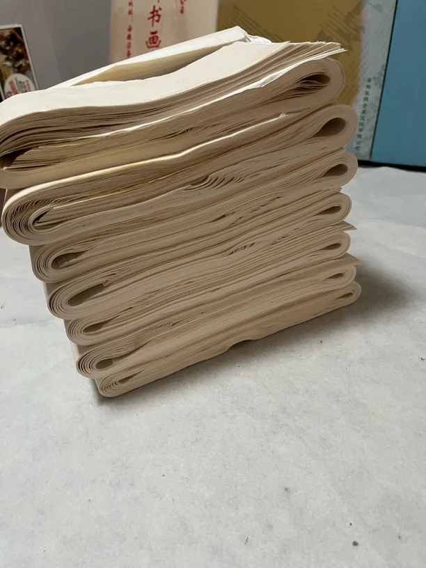 纯手工净皮宣纸边