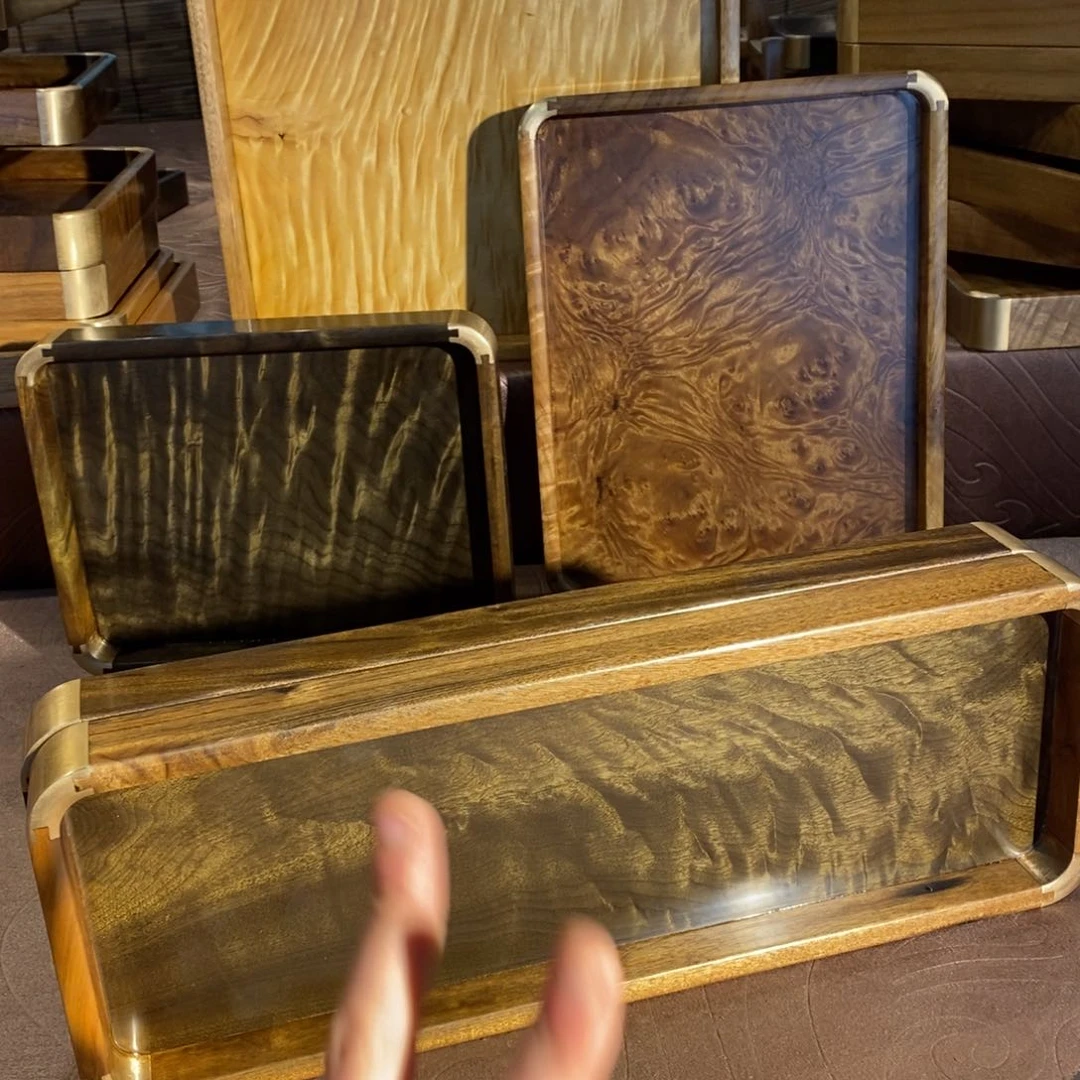 金丝楠金丝楠木文盘