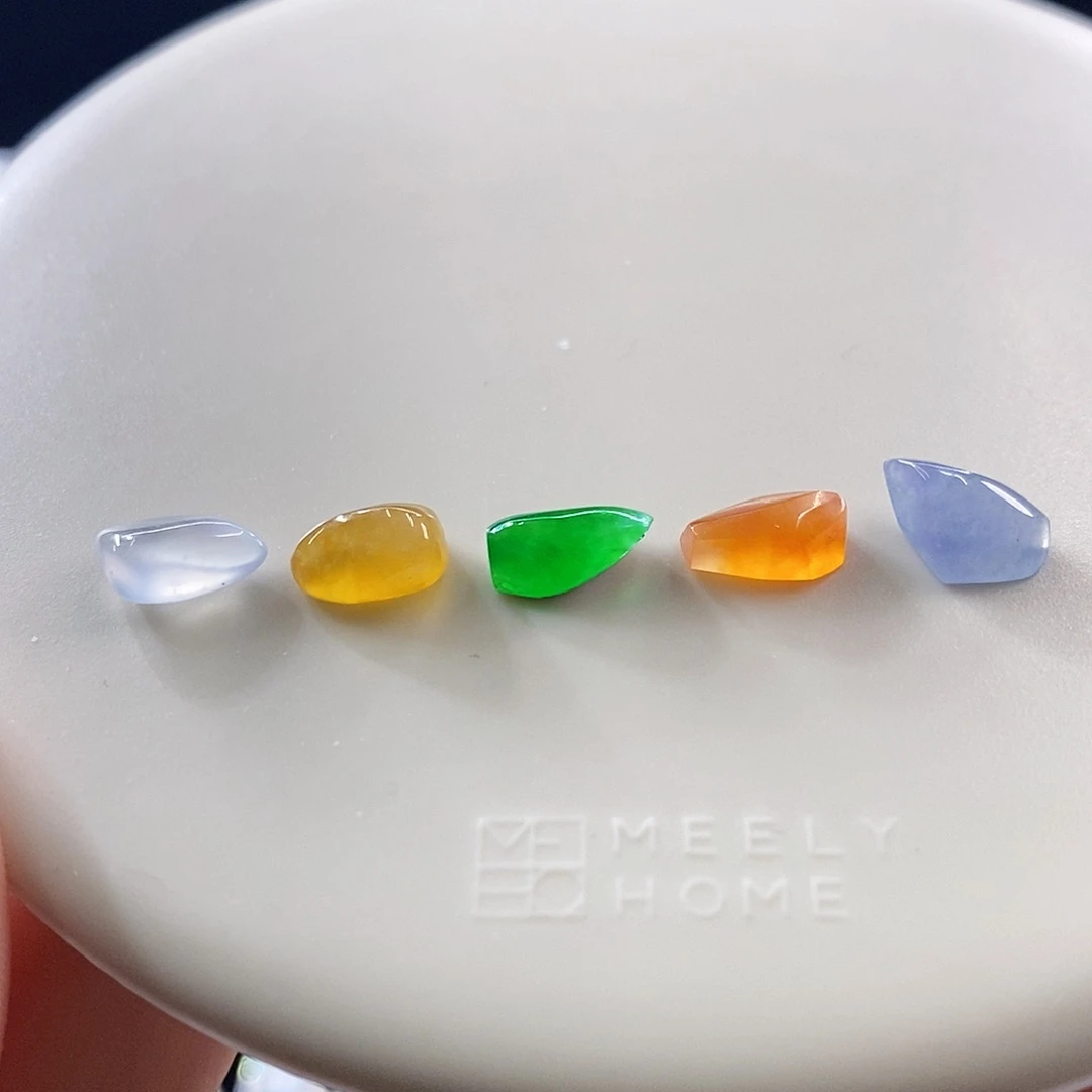 散珠翡翠精致随形