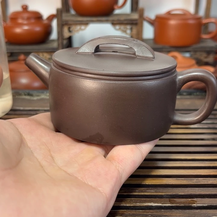 紫砂茶壶原矿紫砂手工制作