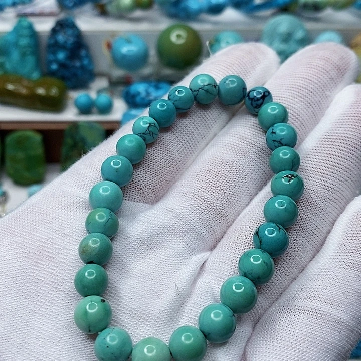 绿松石未镶嵌天然原矿 地大质检