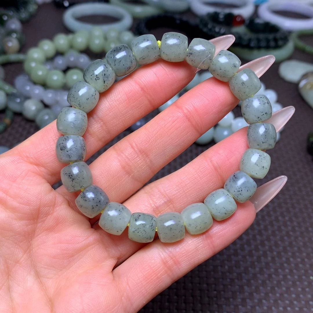 未镶嵌手串和田玉卡10