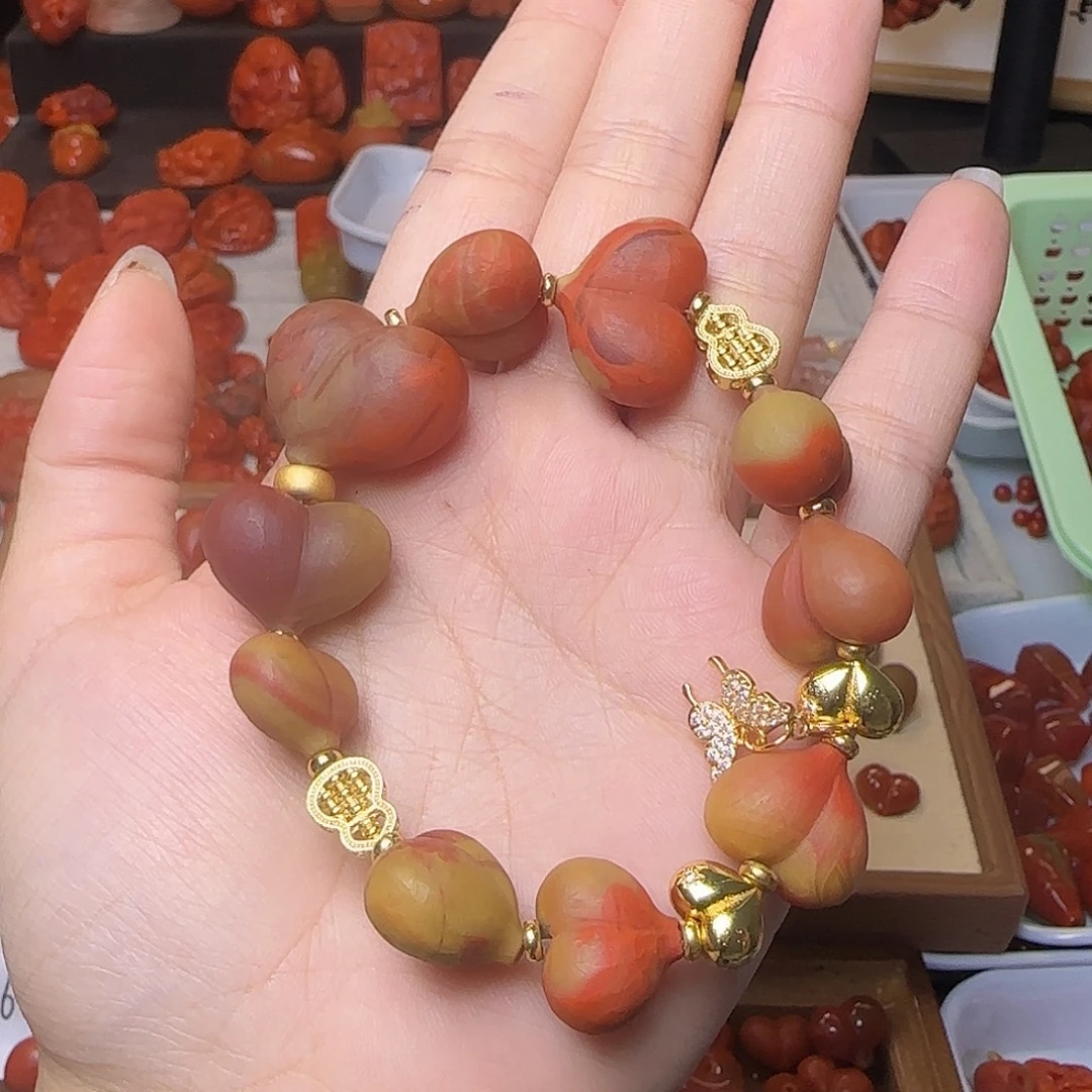 南红玛瑙未镶嵌吊坠(不含链)