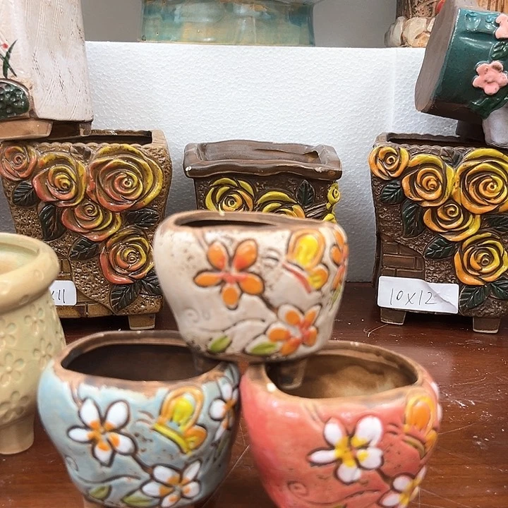 红陶粗陶花盆粗陶花盆