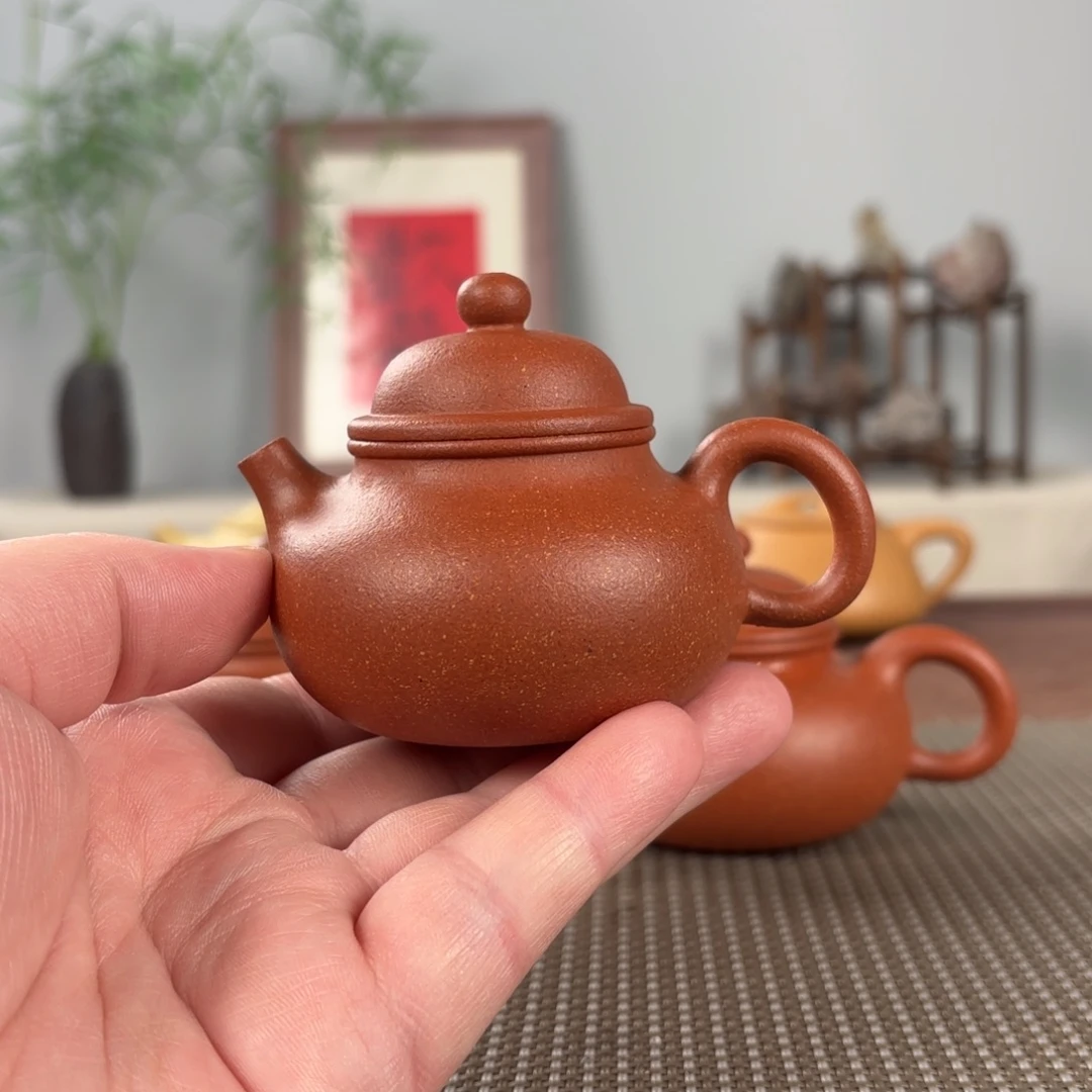 茶壶紫砂黄龙山原矿紫砂壶110