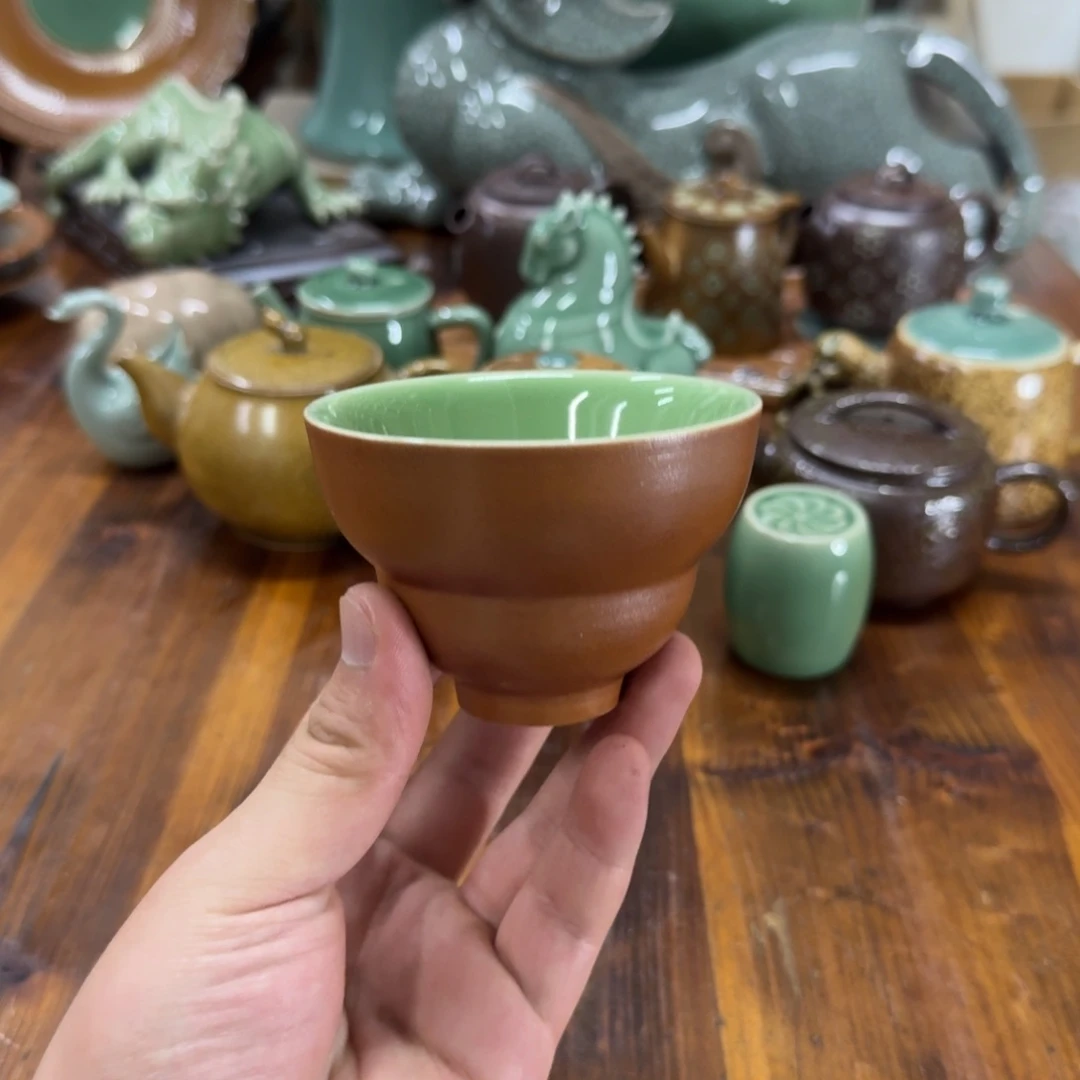 小仲青瓷茶具微瑕14999