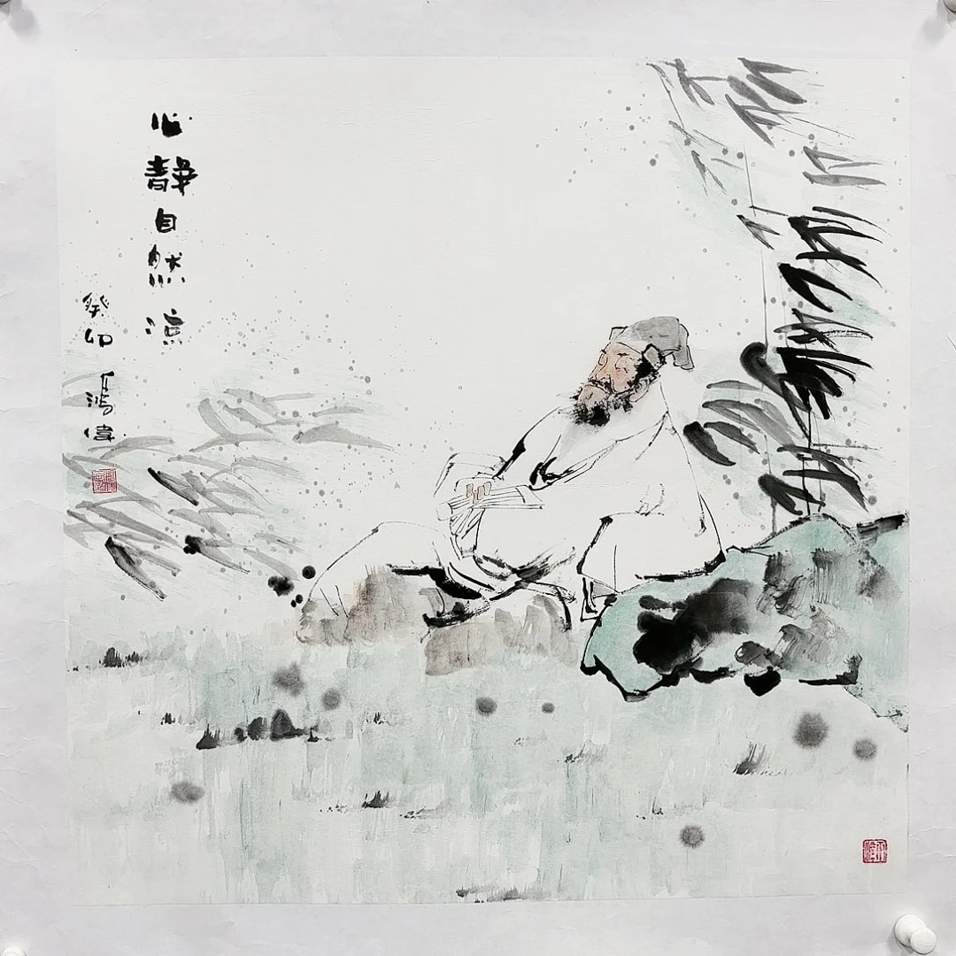 国画国画纯手绘作品请放心去藏